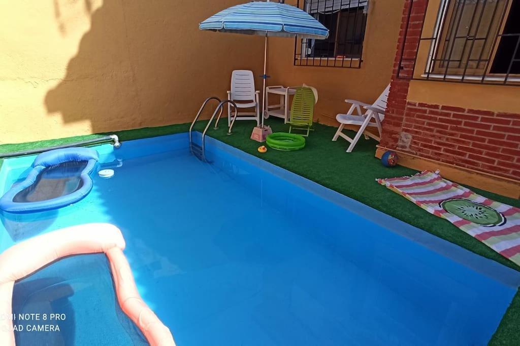 Casa Con Piscina Y Barbacoa A 3 Kilometros De La Alhambra Villa Huetor Vega Bagian luar foto